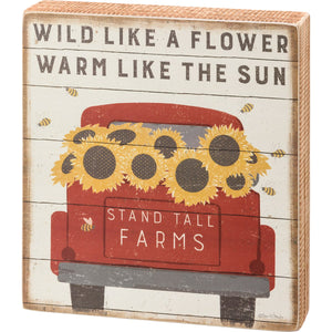 Stand Tall Farms Box Sign