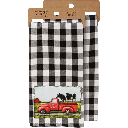 Happy Cow Farm Kitchen Towel