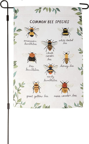 Common Bees Garden Flag