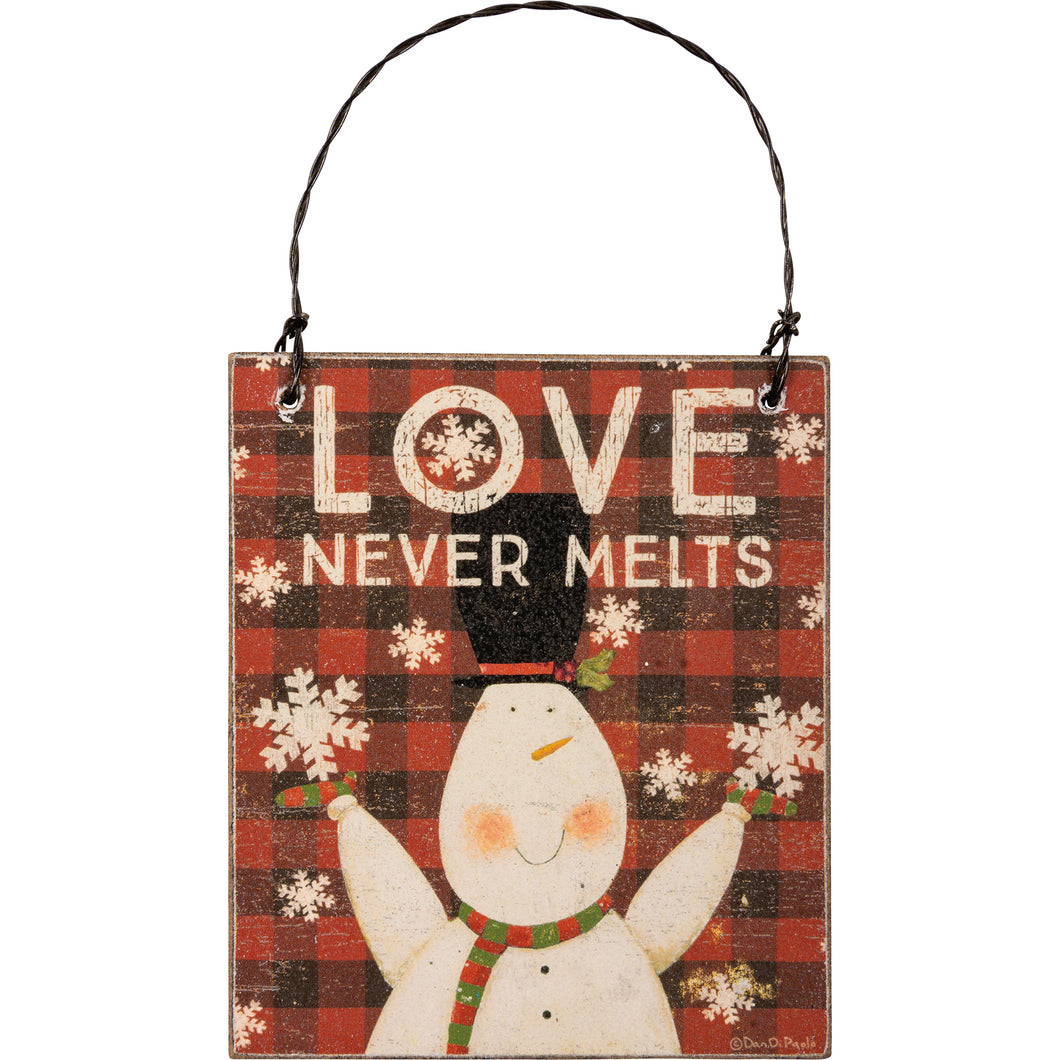 Love Never Melts Ornaments