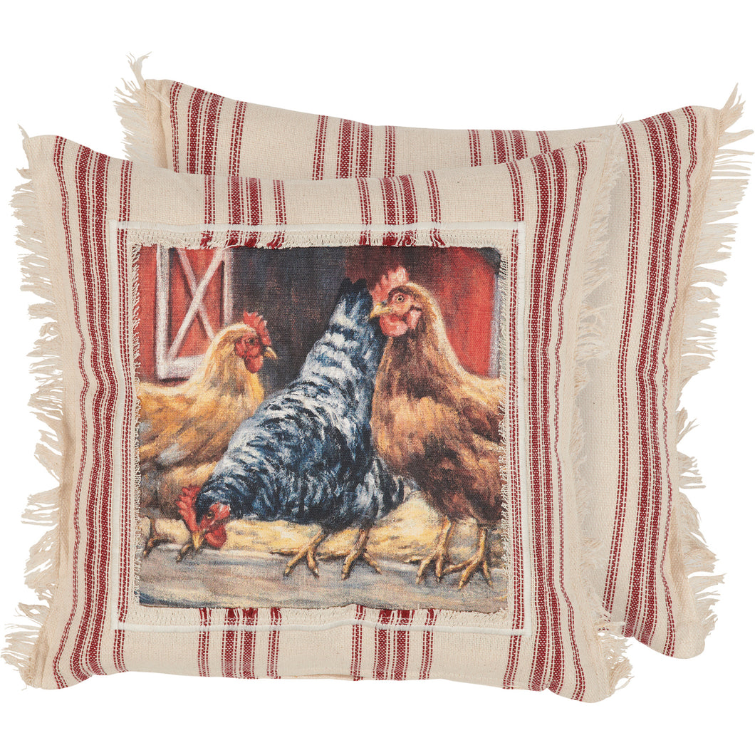 Chicken Coop Pillow