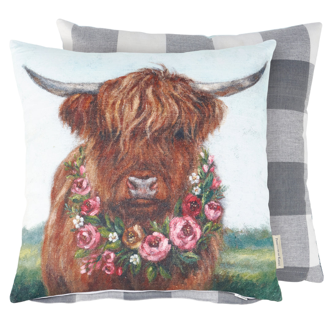 Floral Highland Pillow