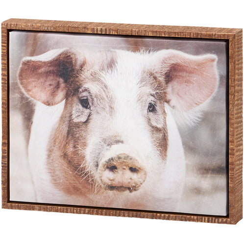 Pig Canvas Wall Art