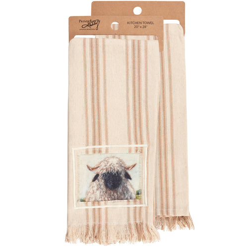Valais Blacknose Sheep Kitchen Towel