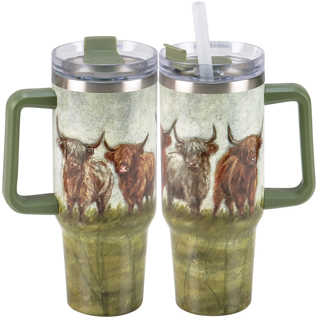 Highland Cows Travel Mug