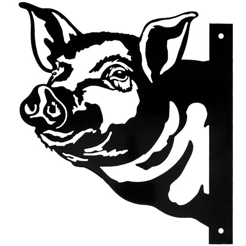 Pig Metal Outdoor Art