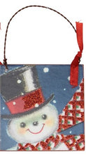 Retro Snowmen Ornament Set