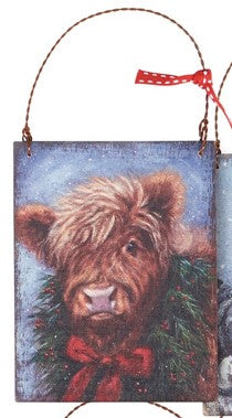 Christmas Animal Ornament Set