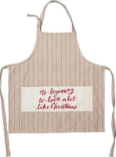 It Beginning to Look a Lot Like Christmas Apron