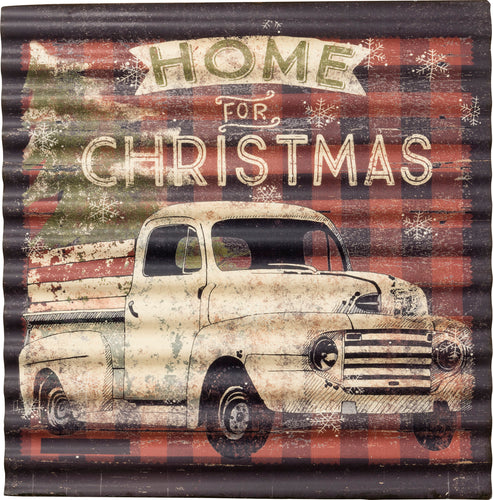 Home For Christmas Wall Decor