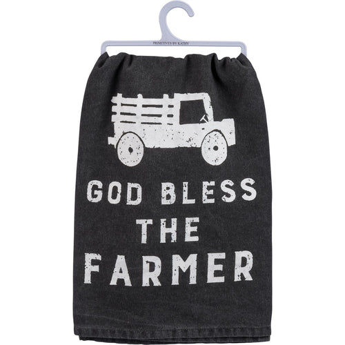God Bless The Farmer Kitchen Towel