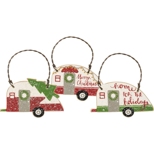 Merry Christmas Home For Holidays Ornaments
