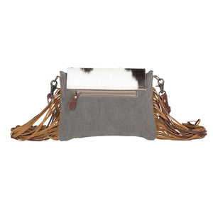 Twinkles Canvas Hairon Bag