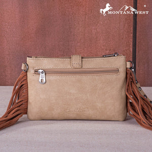 Montana West Buckle Collection Clutch/Crossbody
