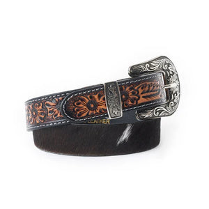 Jenson Hill Kid's Belt In Black & White