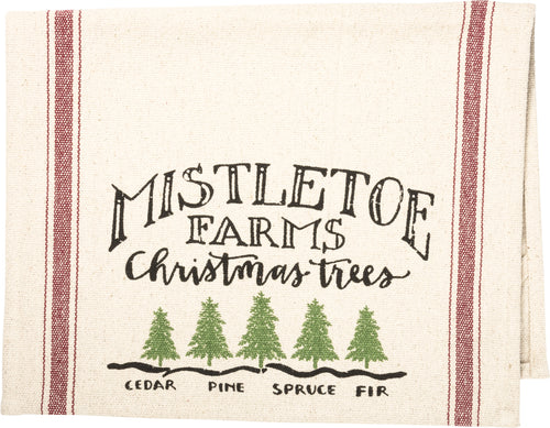 Mistletoe Farms Christmas Trees  Kitchen Towel