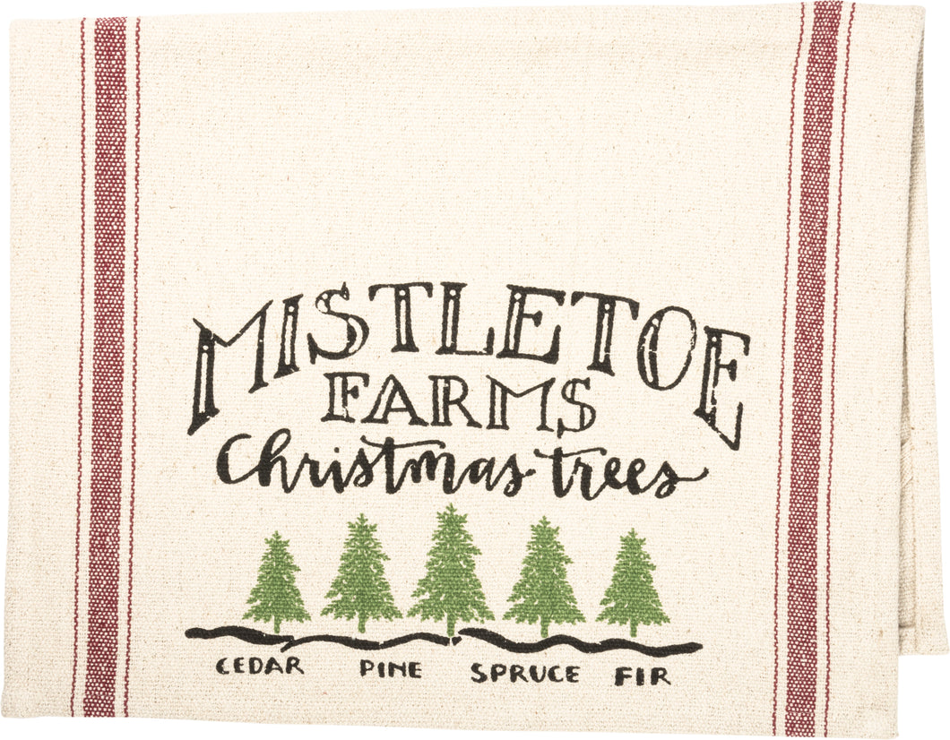 Mistletoe Farms Christmas Trees  Kitchen Towel