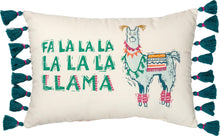 Fa La La La La La La Llama Pillow