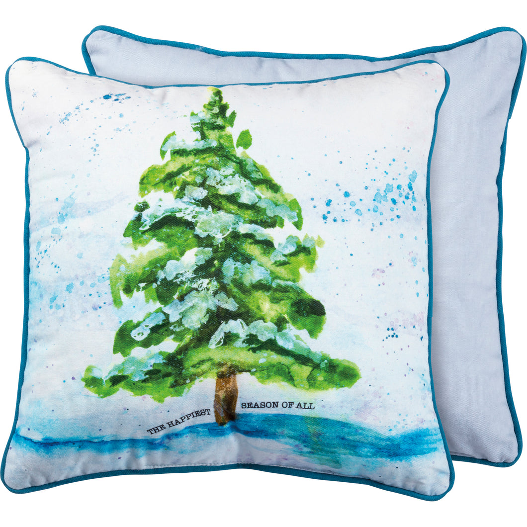 When it Snows Pillow