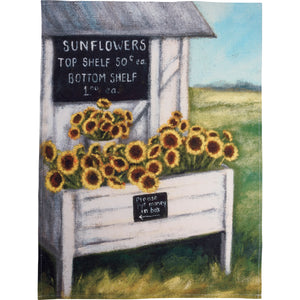Sunflower Stand Kitchen Towel