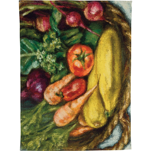 Veggie Basket  Kitchen Towel