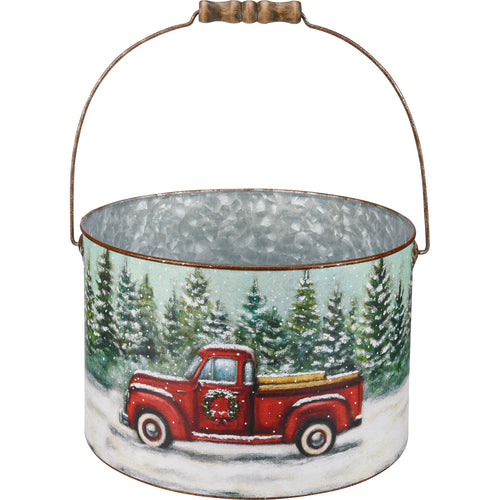 Red Truck Bucket