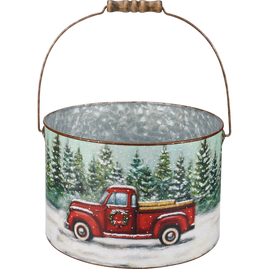 Red Truck Bucket