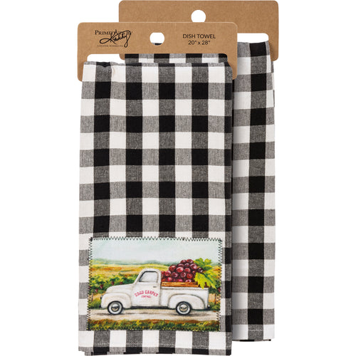 Good Grapes Vineyard Kitchen Towel