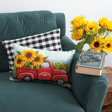 Sunflower Sunny Blooms Farm Pillow