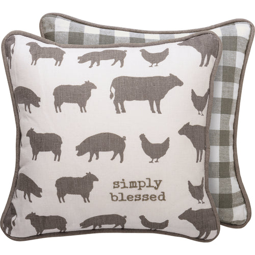 Simply Blessed Pillow