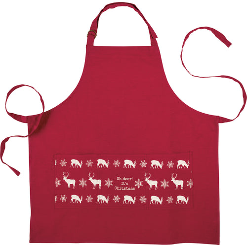 Oh Deer! It's Christmas Apron