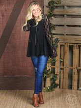 The Holiday Blouse, Black