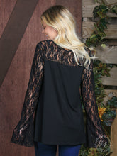The Holiday Blouse, Black
