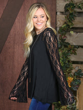 The Holiday Blouse, Black