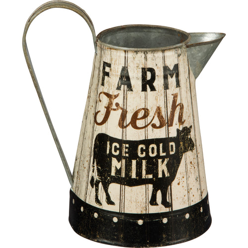 Farm Fresh Ice Cold Milk Pitcher