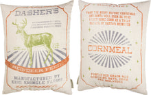 Dasher's Reindeer Feed Pillow