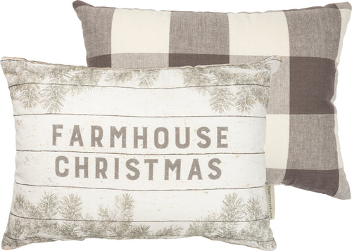 Farmhouse Christmas Pillow
