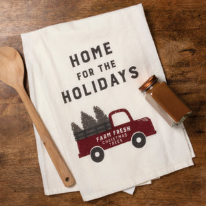 Home For The Holidays Dish Towel