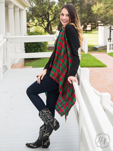 Holiday Cheer Woven Vest